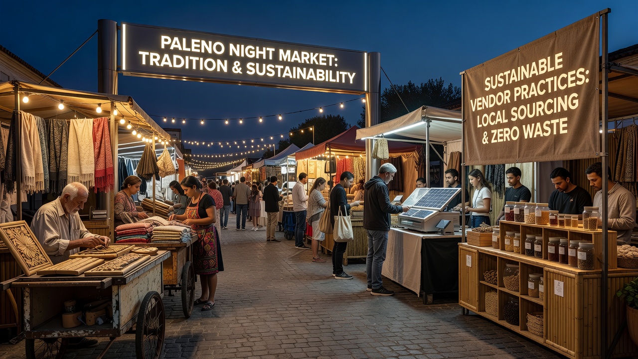 Night Markets in Paleno Highlight Shifts in Vendor Traditions and Sustainability Efforts
