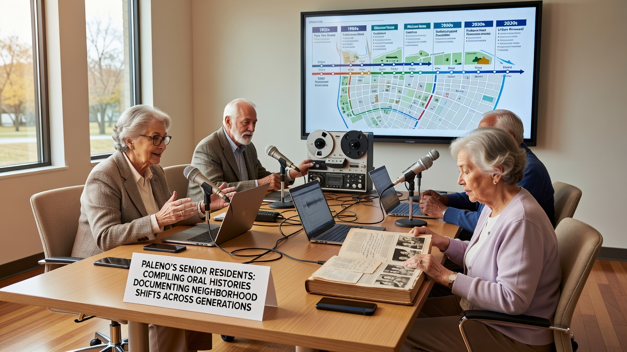 Paleno's Senior Residents Compile Oral Histories Documenting Neighborhood Shifts Across Generations